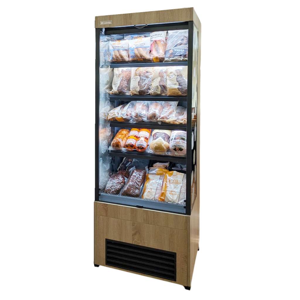 JBG2 Vetrina Pasticceria Aperta 66x76x200 cm Plug-In
