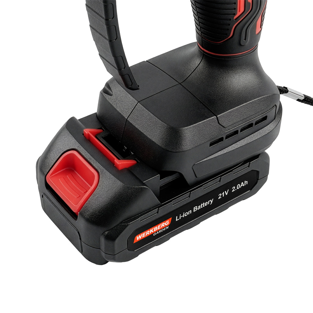 Werkberg Garden PILKQ101 sega a batteria 4"+6" con 2 batterie