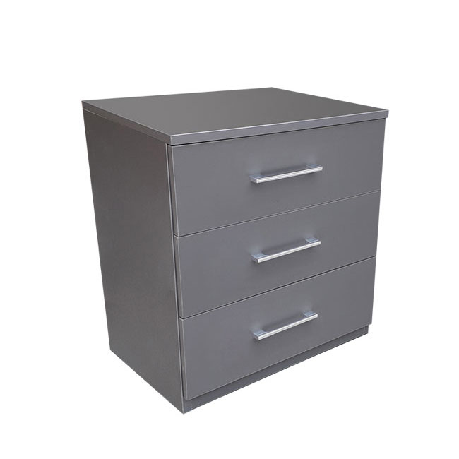 Agosistem Cassettiera 3 cassetti bianca 60x45,5 cm