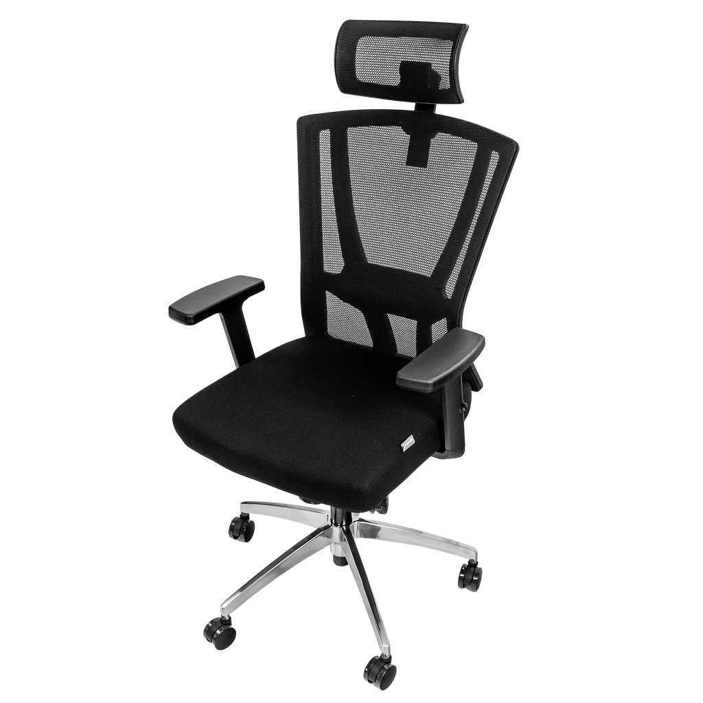 Furvero Zenith BA/A2D/L2D/H2D sedia ufficio nera ergonomica