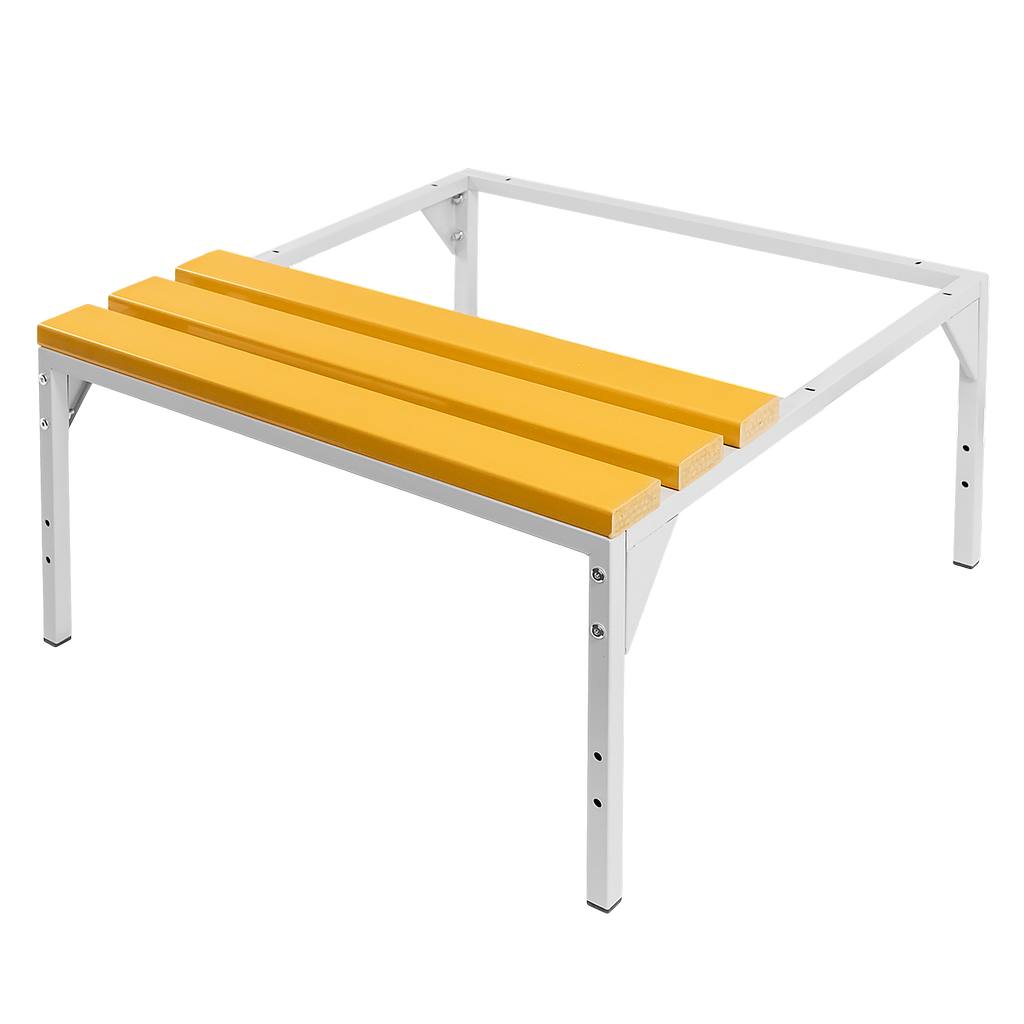 Mega-M 80 base panca WPC 80x80x43 per armadietto spogliatoio