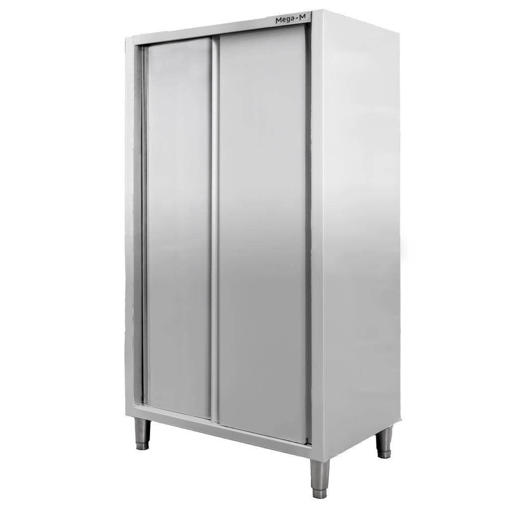 Mega-M armadio inox 2 ante scorrevoli 100x60x200 cm