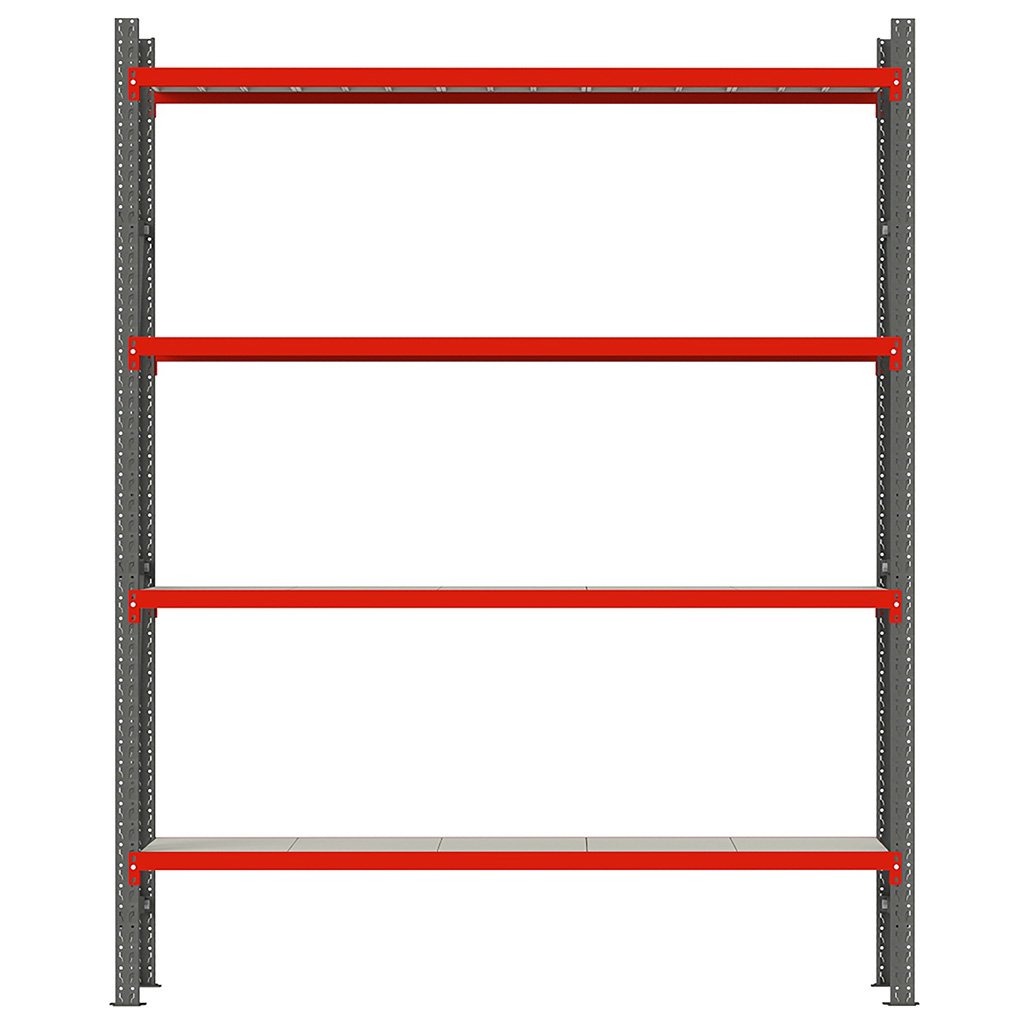 Mega-M Fortis H-240 L-267 scaffale magazzino 4 ripiani base