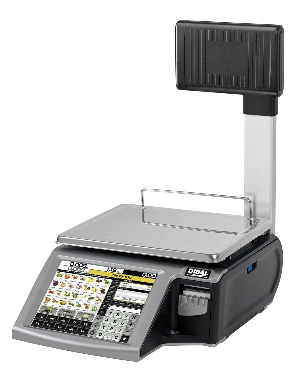 Dibal D-955T bilancia etichettatrice 15 kg touch