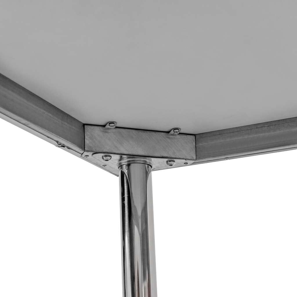 Mega-M X Standard 60x60x85 cm tavolo inox con ruote