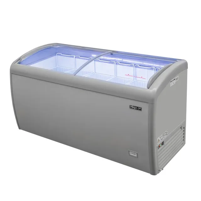 Mega-M Yeti X153 congelatore a pozzetto vetrina 330L