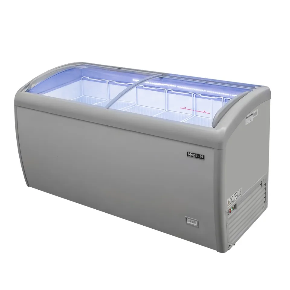Mega-M Yeti X153 congelatore a pozzetto vetrina 330L
