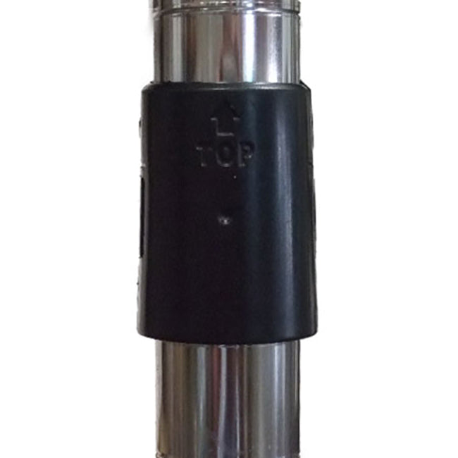 Seville Classics 1" Slip-Sleeves clips per scaffale nero 8 coppie