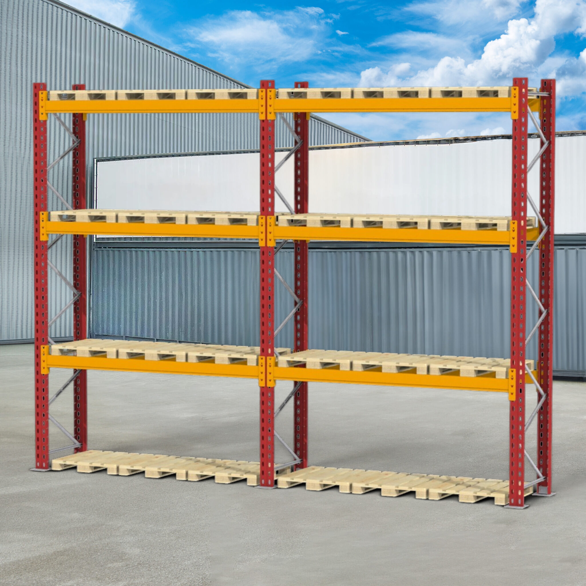 Dexion scaffale portapallet 0+3 livelli H 426 cm L 546 cm 900 kg