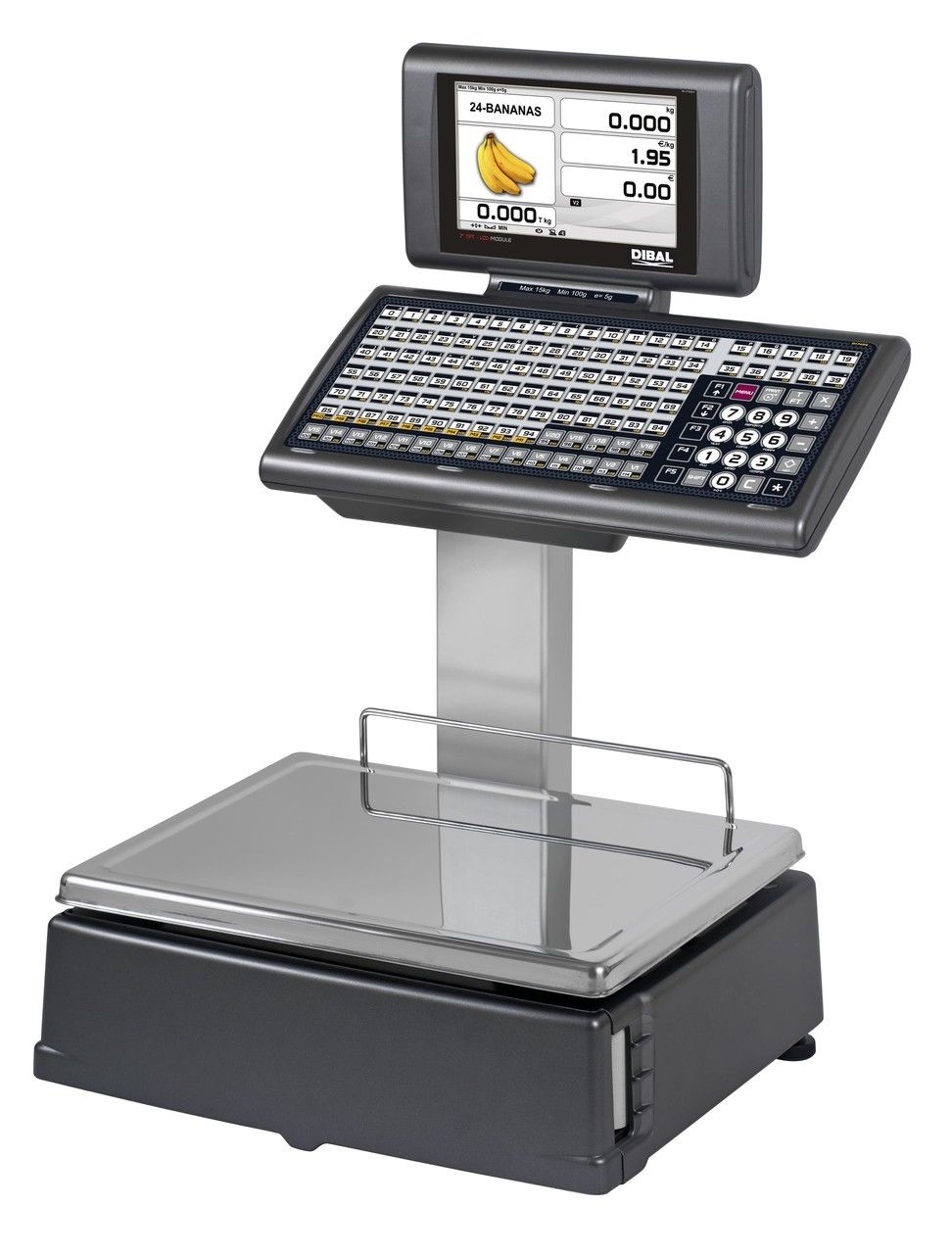 Dibal S-545DB bilancia etichettatrice 15kg con display