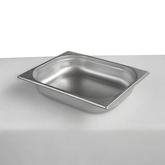 Bacinella GN 1/2 32,5x26,5x6,5 cm inox usata