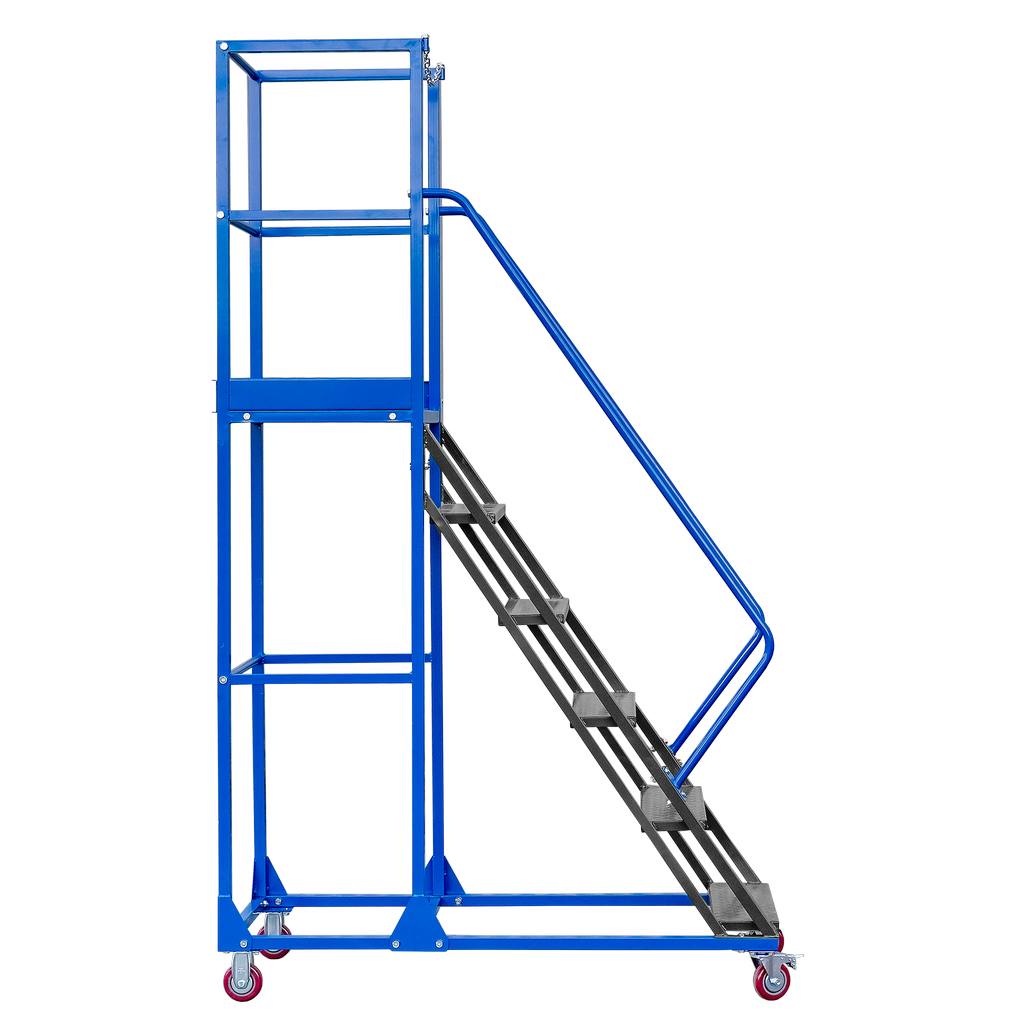 Mega-M Standard H-150 scala da magazzino mobile 6 gradini