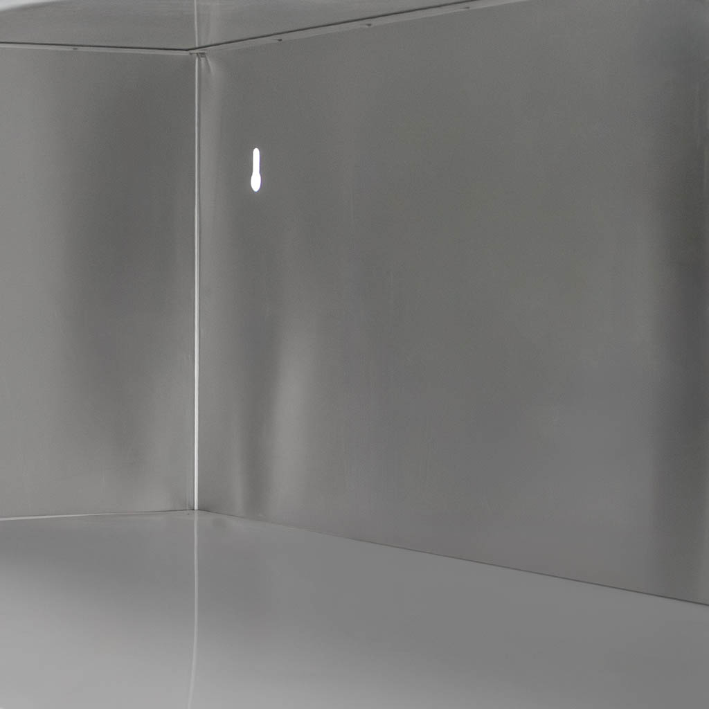 Mega-M Pensile Inox Aperto 120x40x60 cm Saldato