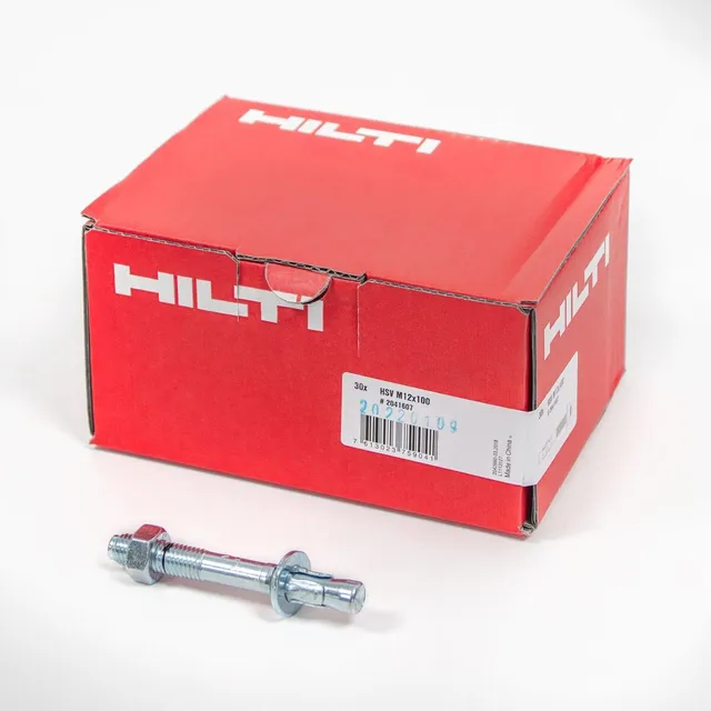 Hilti ancorante meccanico 12x100 mm zincato 30 pezzi