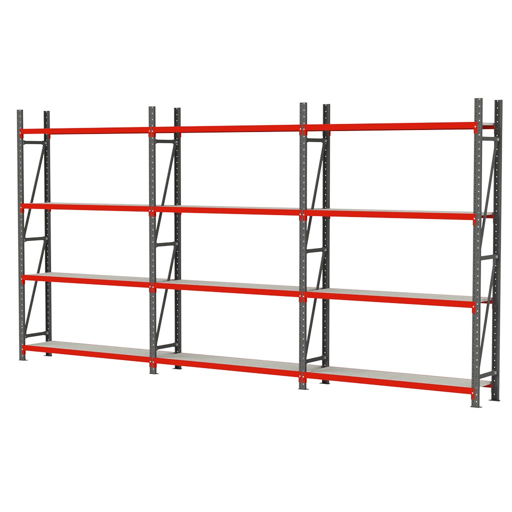Mega-M Fortis Scaffale 12 ripiani 634x50x240 cm