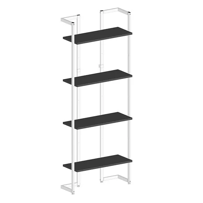 Agosistem Smooth Kit 03 scaffalatura angolo 90x35 cm