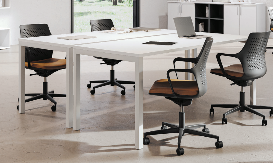 Agosistem Klever Scrivania Ufficio Bianca Made in Italy