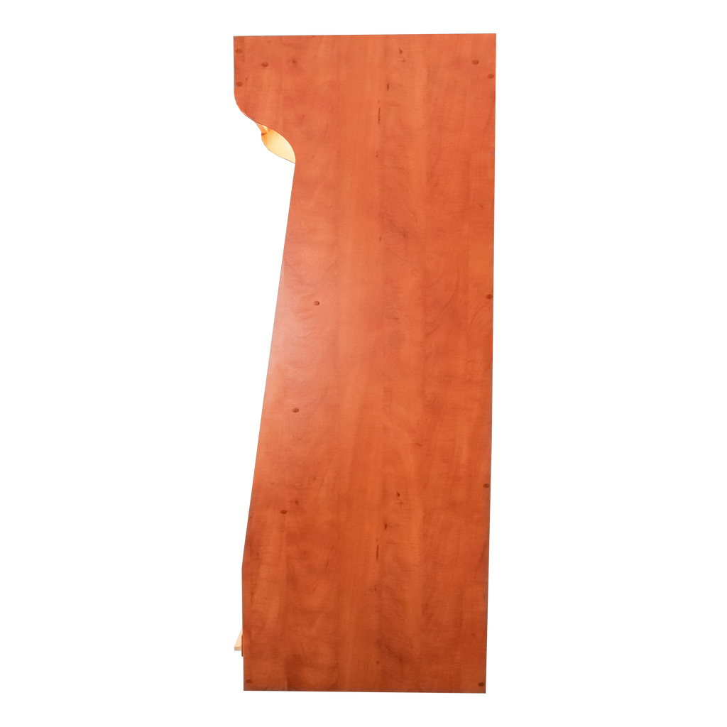 H-200 L-60 Espositore Pane Plexi LED 4 Ripiani Pero