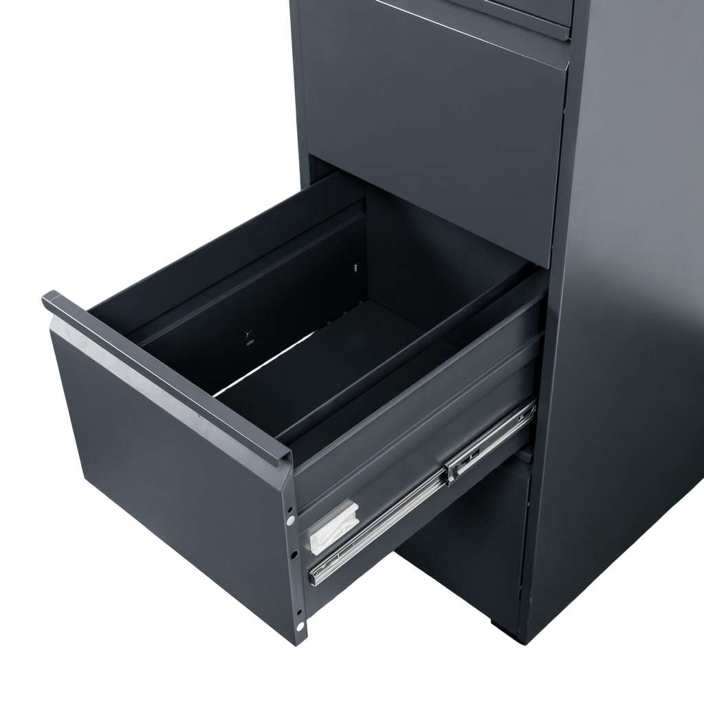 Furvero W4S G/G schedario metallo 4 cassetti grafite 45 cm