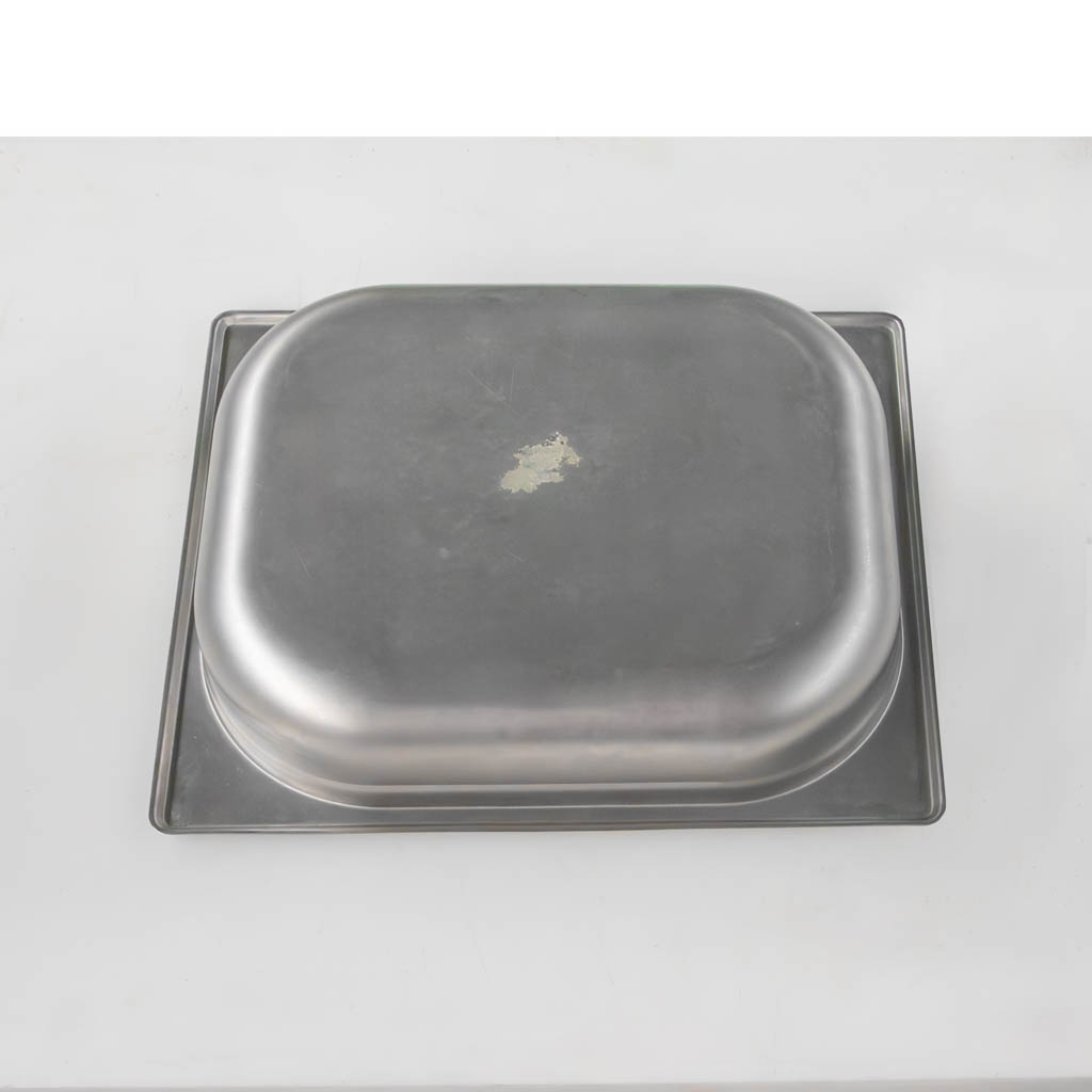 Bacinella GN 1/2 32,5x26,5x6,5 cm inox usata