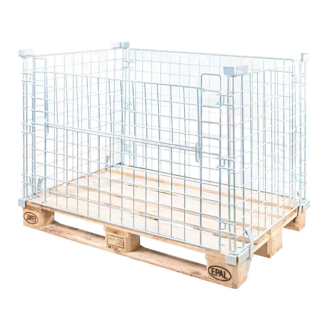 Mega-M ripiano rete per Gitterbox zincato 121x75 cm 50 kg