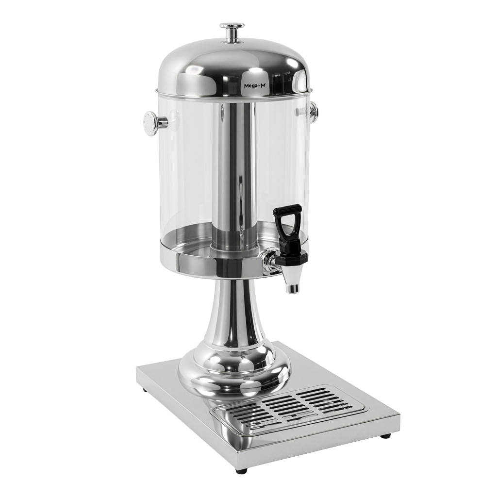 Mega-M dispenser bevande inox 8 L singolo freddo
