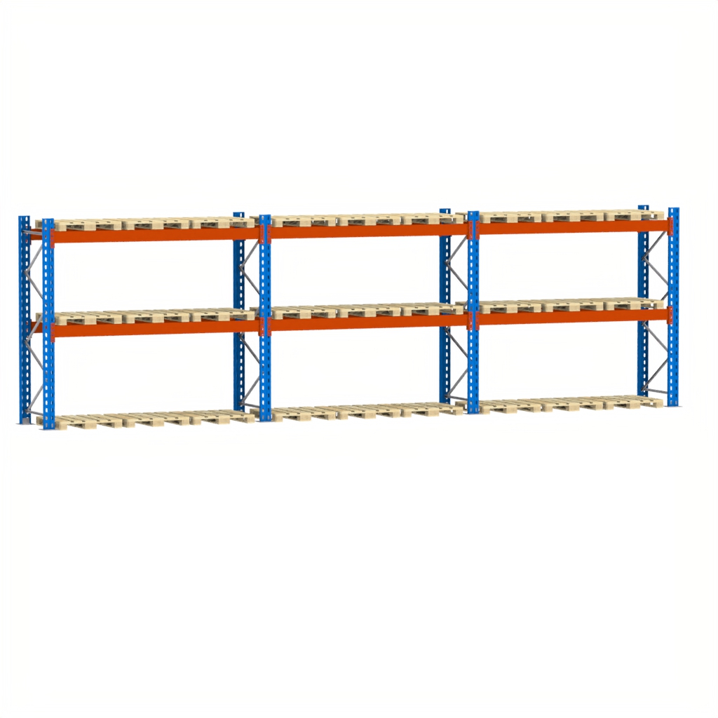 Mega-M XR 0+2 H-300 L-842 scaffale portapallet 2000 kg