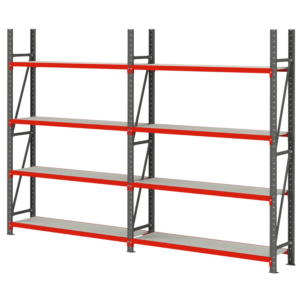 Mega-M Fortis scaffale magazzino 8 ripiani 200x425x50 cm 350 kg