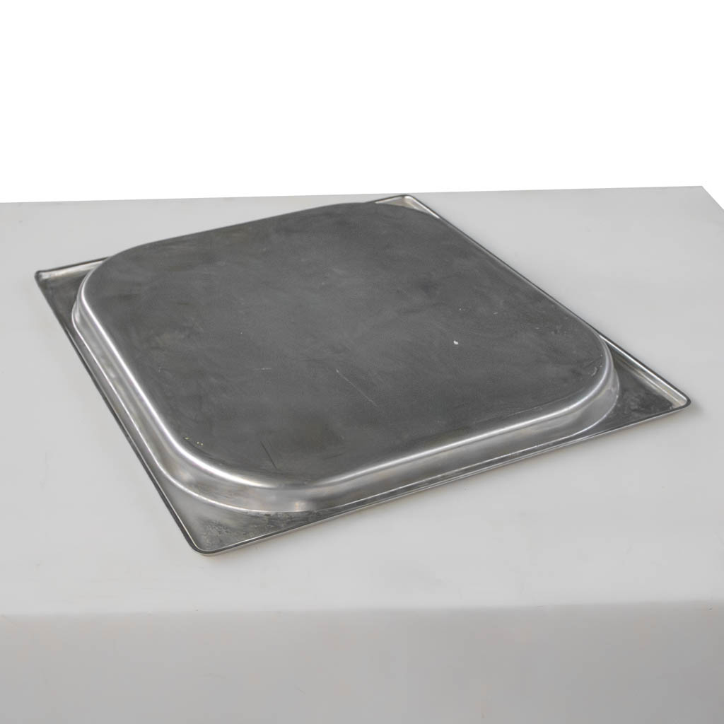 Vaschetta GN 2/3 contenitore inox 35,3x32,5x2 cm