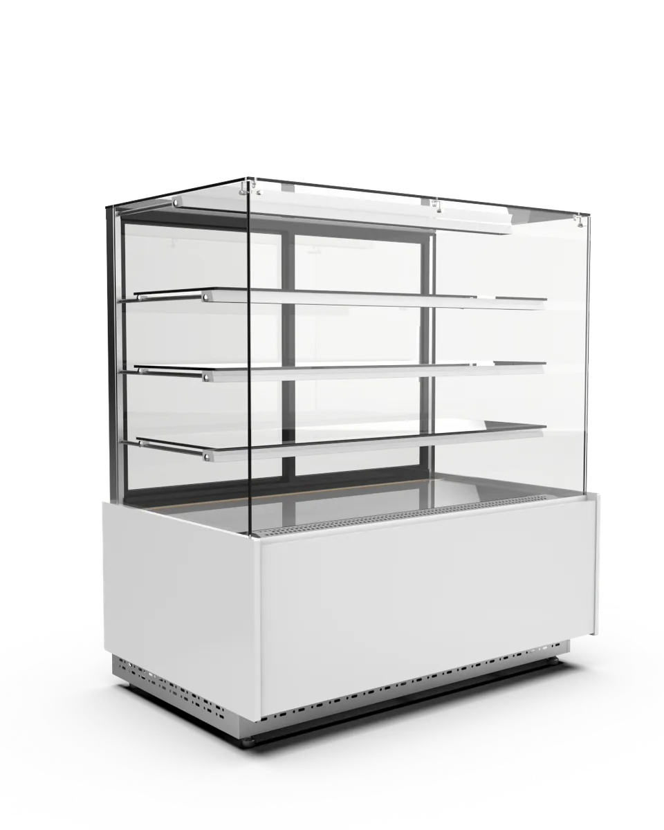 Cebea Estera 950 vetrina pasticceria plug-in bianca 97 cm