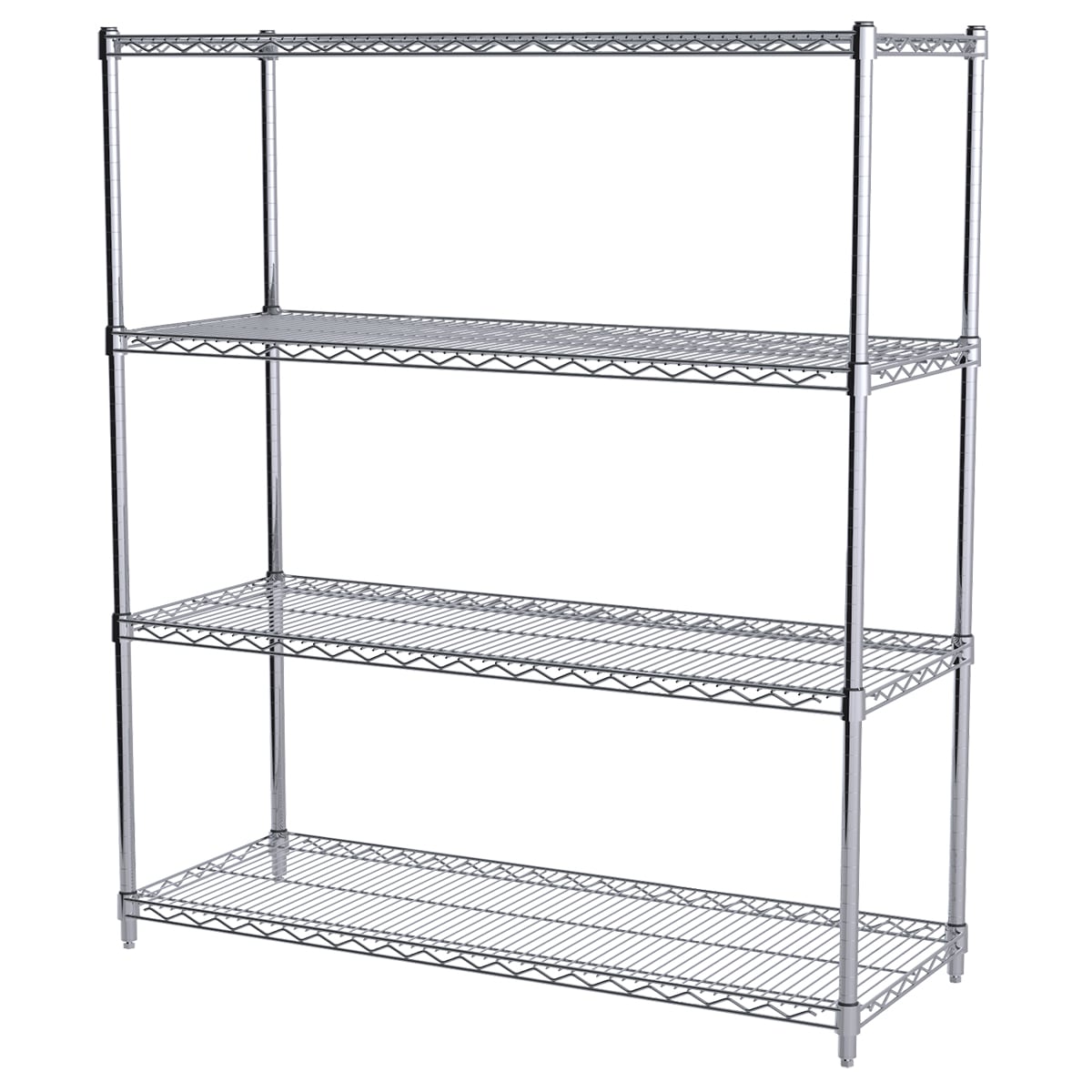 Akro-Mils AWS54 scaffale in filo cromato 137 cm portata 900 kg
