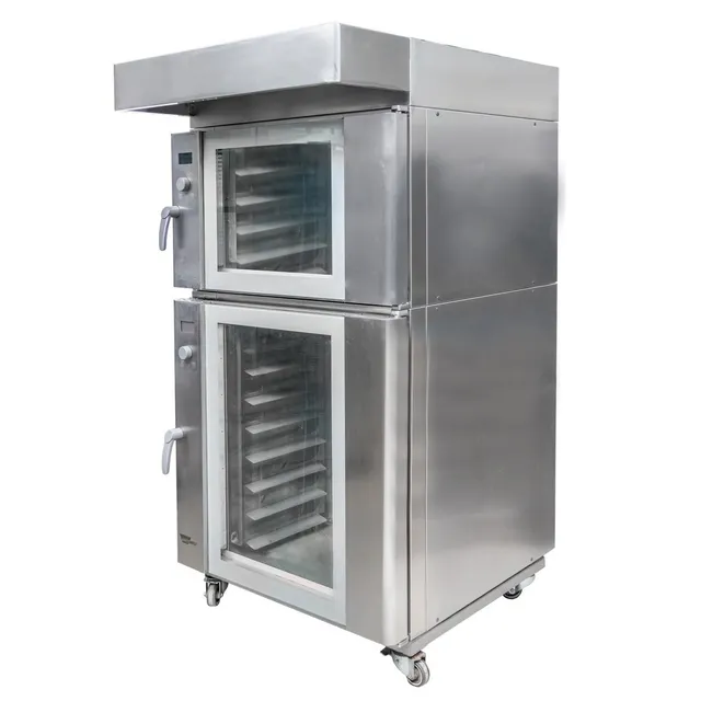 Wiesheu forno misto convezione-vapore con cappa inox
