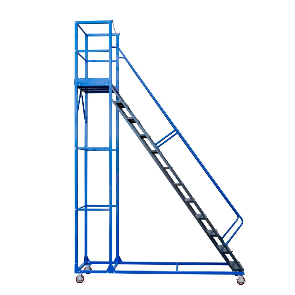 Mega-M Standard H-300 scala magazzino 12 gradini mobile