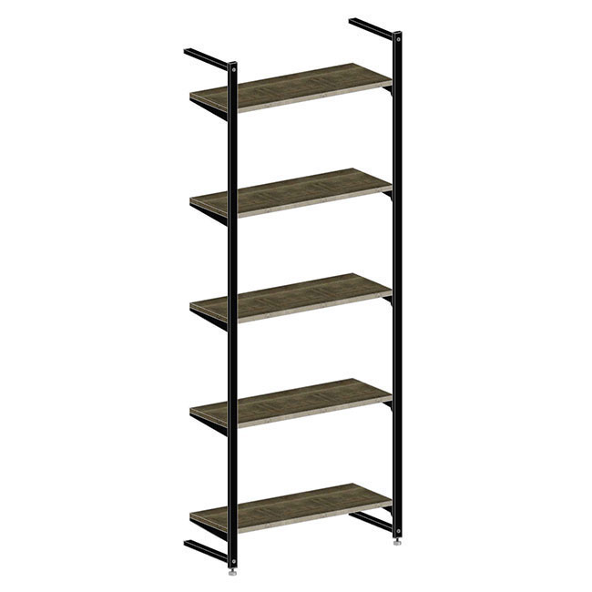 Agosistem Smart Kit 09 Scaffale 2 Montanti 5 Piani 36 cm