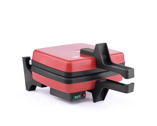 DEZAL 301.7.1 LWN piastra waffle doppia rossa 1300W