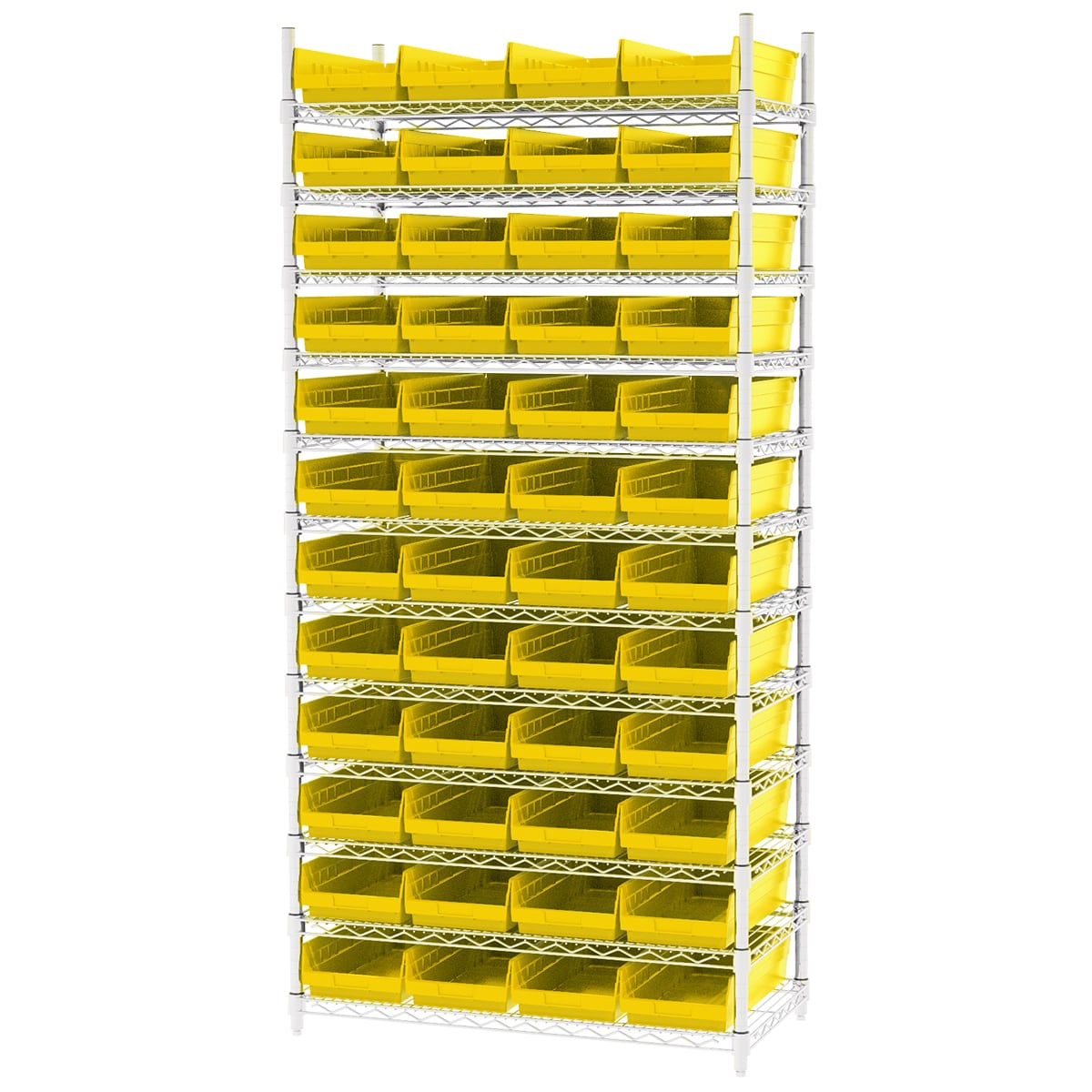 Akro-Mils AWS183630158 Scaffale Filo 48 Contenitori