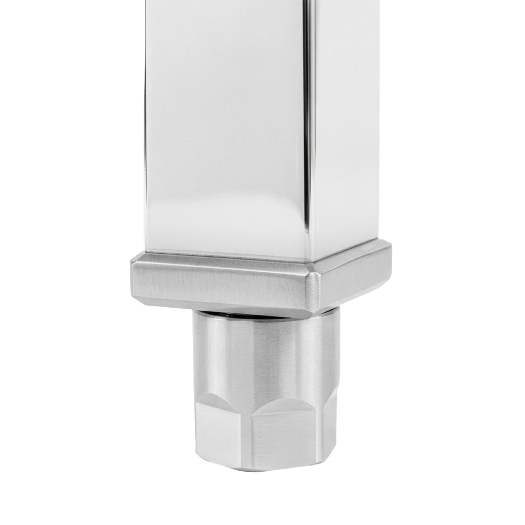 Mega-M X Standard tavolo inox 200x70x85 cm 2 ripiani