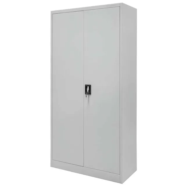 Furvero W-101 S/S armadio ufficio grigio 90x40x185 cm