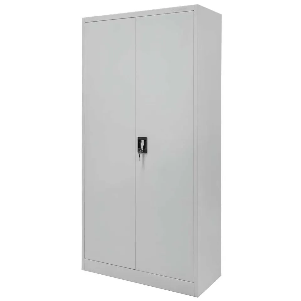 Furvero W-101 S/S armadio ufficio grigio 90x40x185 cm