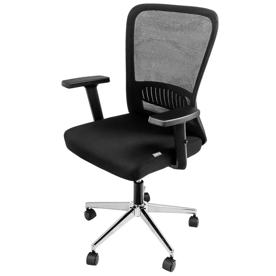 Furvero Norma BM/A1D/L1D sedia ufficio girevole nera