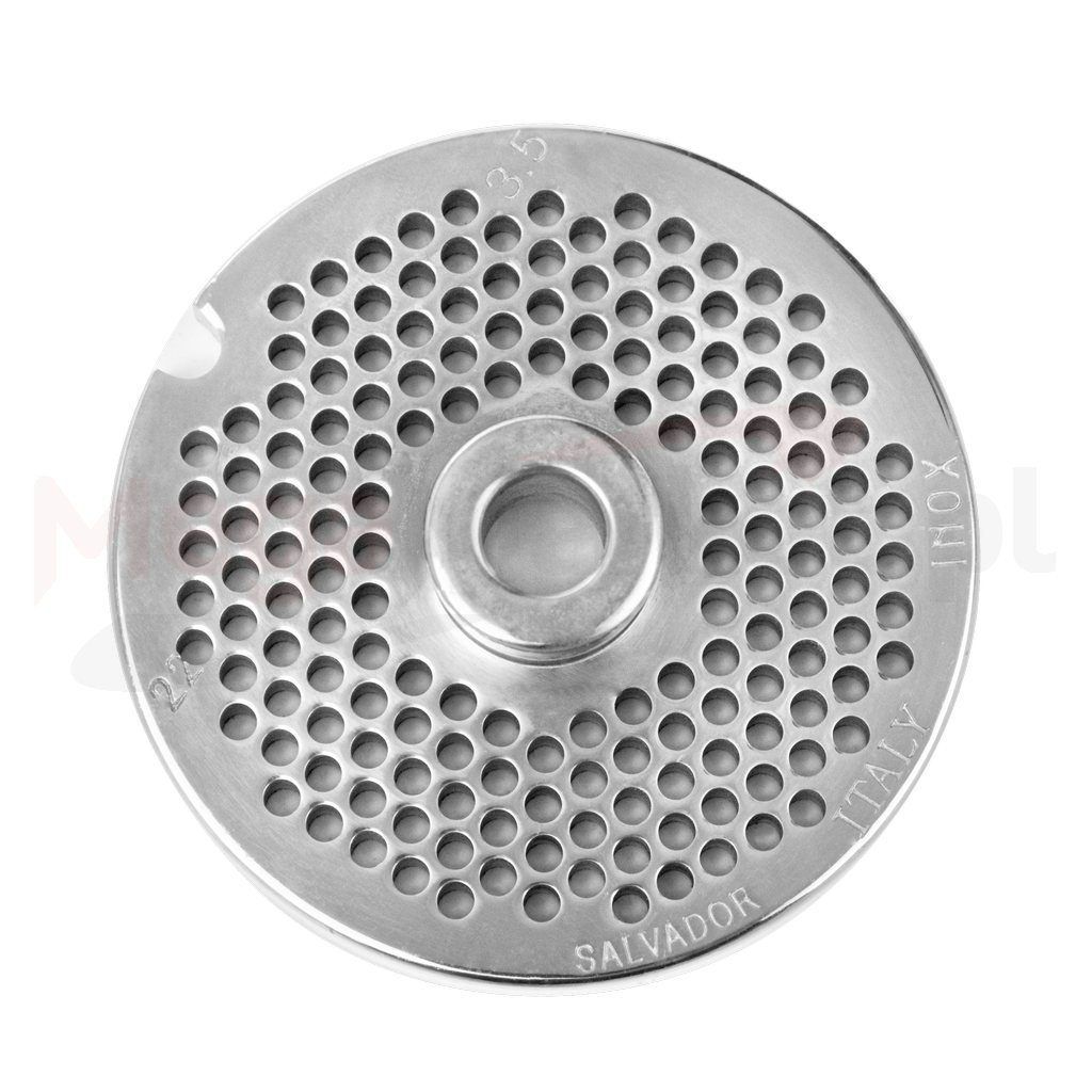 Mega-M TK-22 piastra tritacarne fori 6 mm acciaio inox