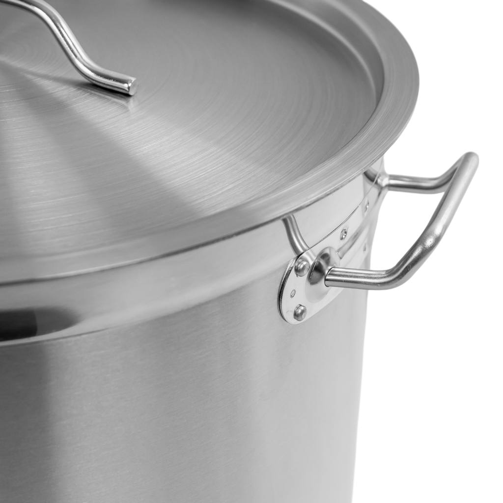 Mega-M Pro pentola acciaio inox con coperchio 36 L 36x36 cm