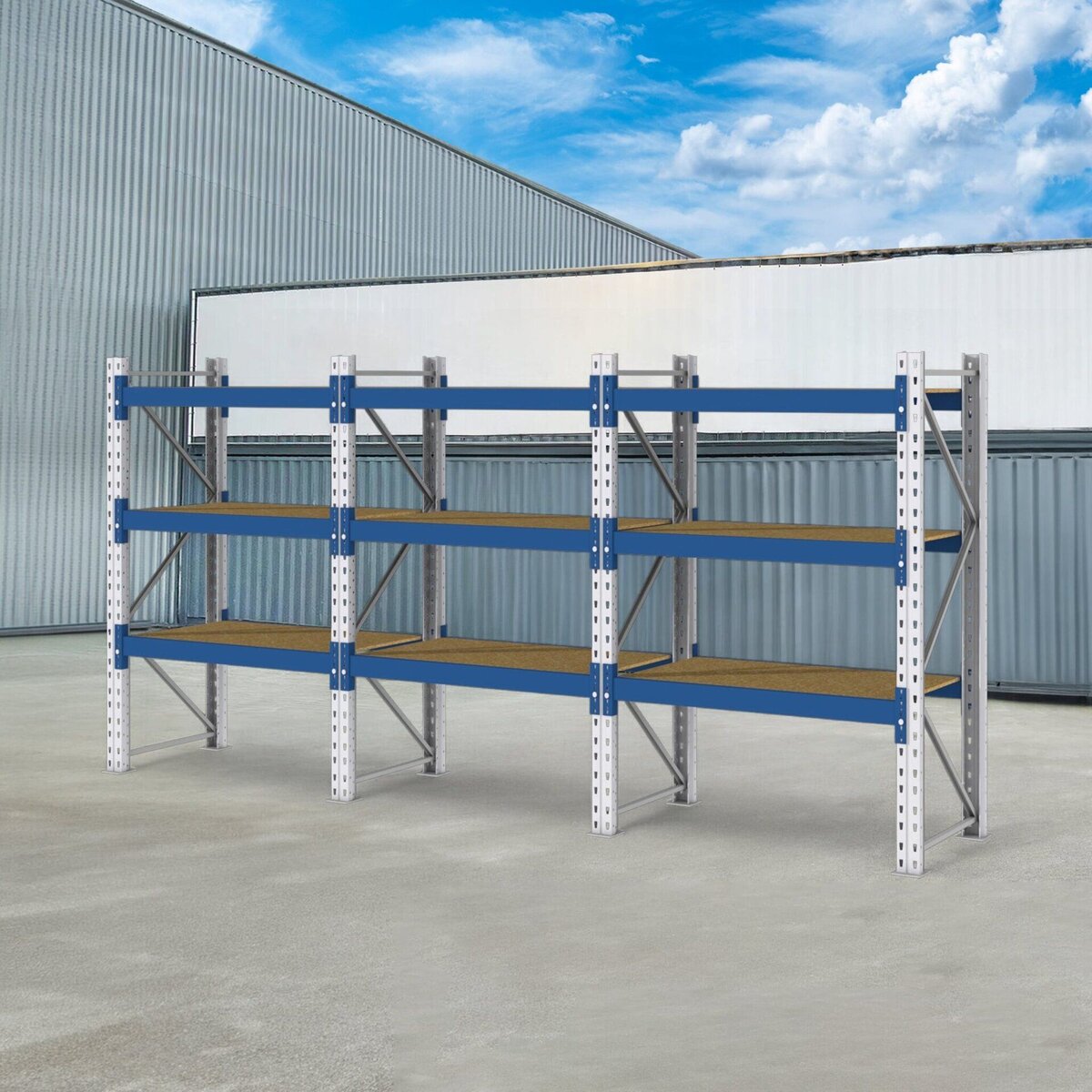 BITO H-230 scaffale magazzino 9 ripiani 850x80 300 kg