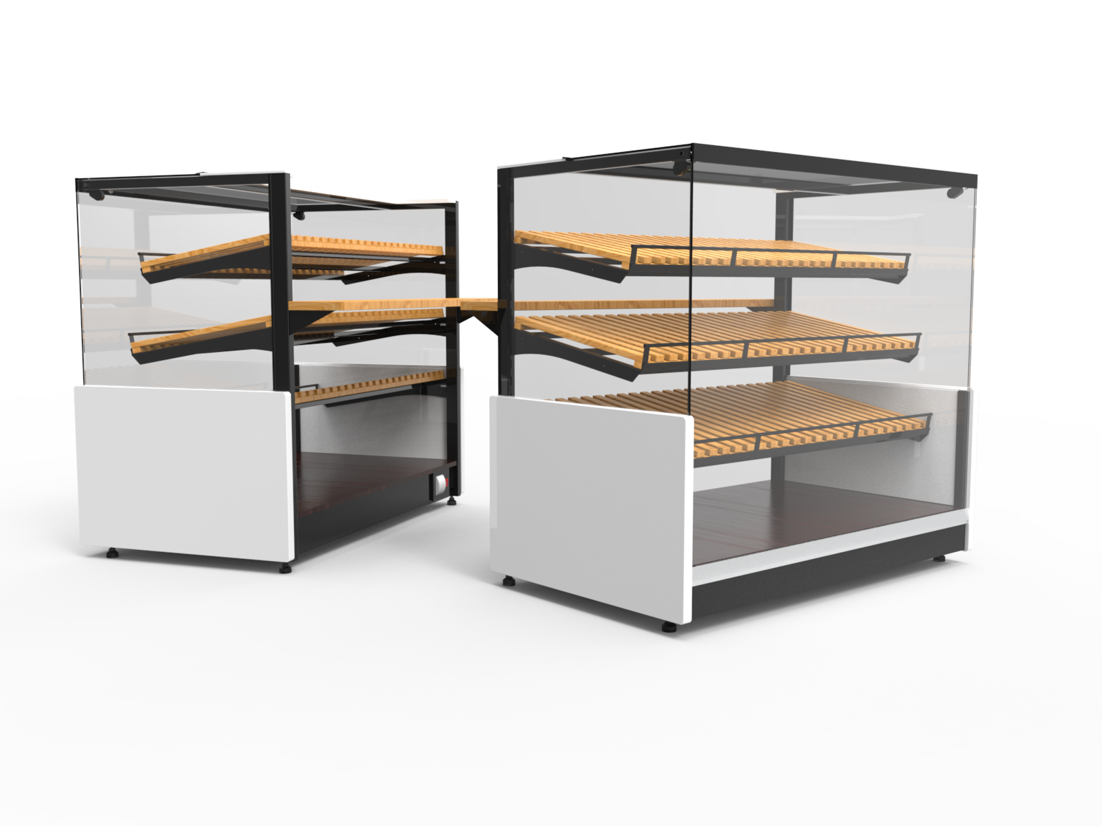 Cebea Lynx Neutral 970 Vetrina Neutra Pasticceria Bianca