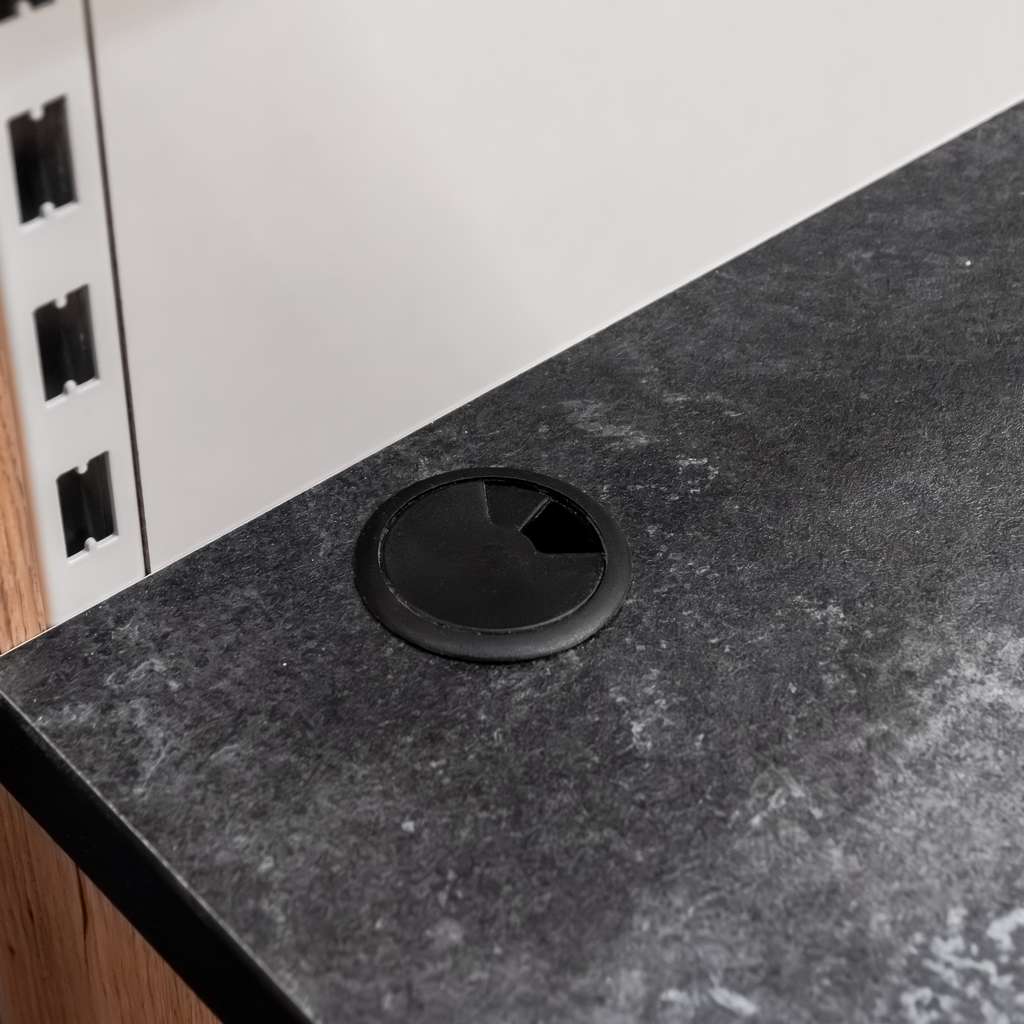 Mega-M Mobile Caffè Espresso 90x63x210 cm Rovere Grigio