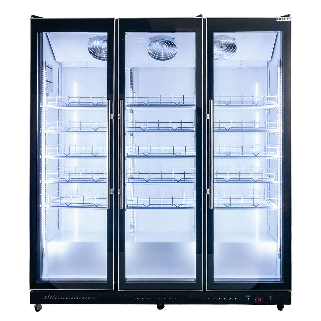 Mega-M Diego R168 Prestige frigo vetrina 3 porte 1200L LED