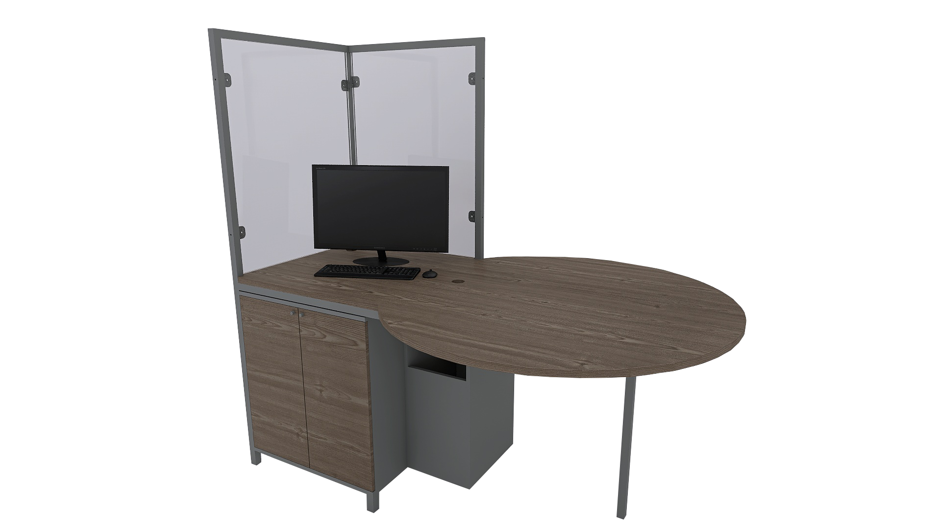 Design89 punto informazione per uffici e clienti