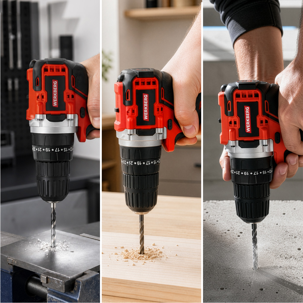 Werkberg WKRKQ101 Avvitatore Batteria 2x2.0Ah