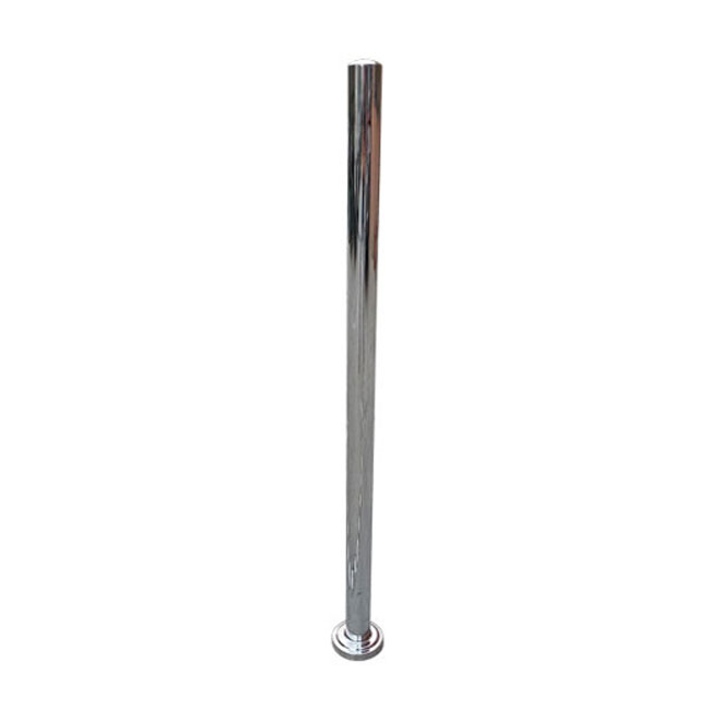 Agosistem Montante per Transenna Cromato H 106 cm