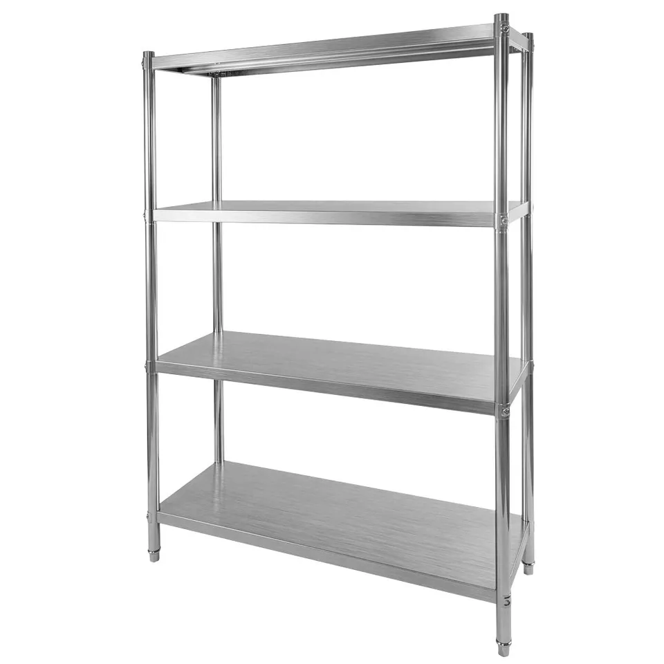 Mega-M X Standard 120x40x180 scaffale inox 4 ripiani